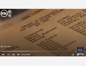 KSL story on JFS 150th Anniversary