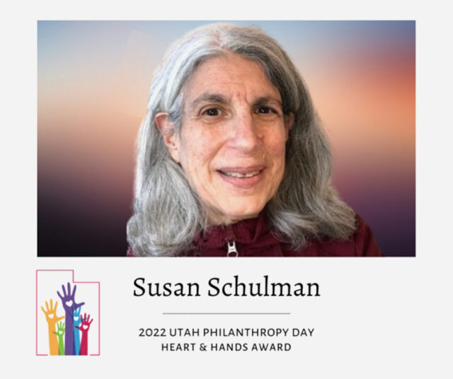 Susan Schulman - Heart & Hands Award